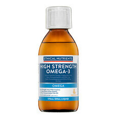 High Strength Omega-3 Liquid Fish Oil - Fruit Punch